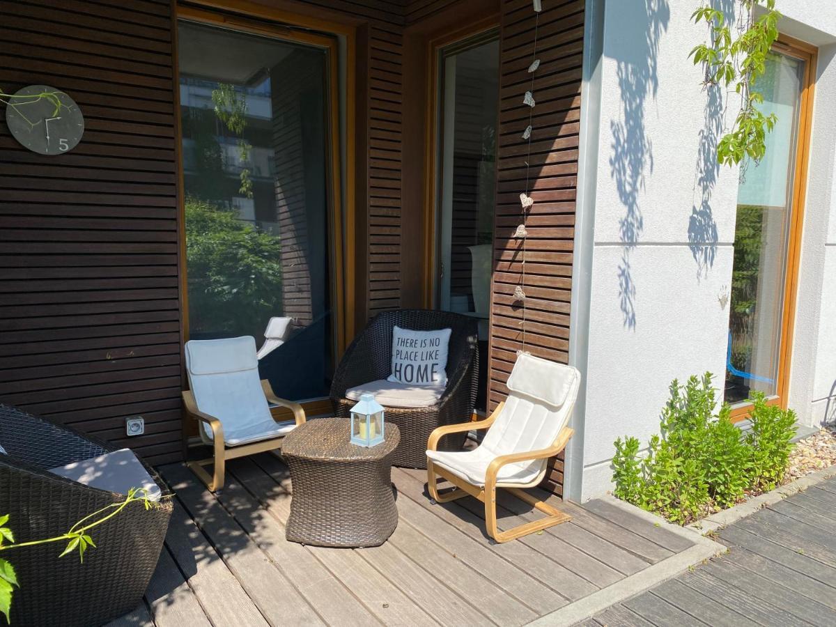 Ann Apartament Nadmorski Dwor Appartement Gdańsk Buitenkant foto