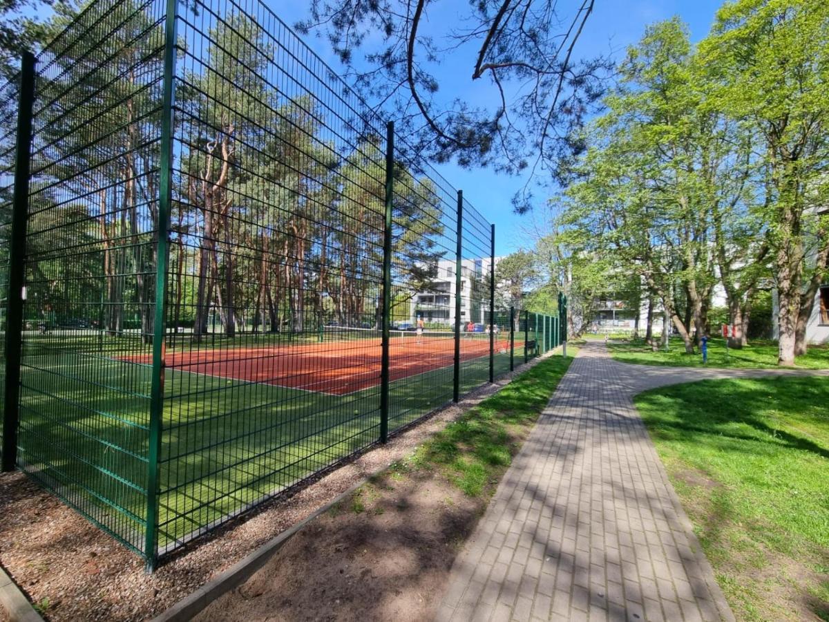 Ann Apartament Nadmorski Dwor Appartement Gdańsk Buitenkant foto