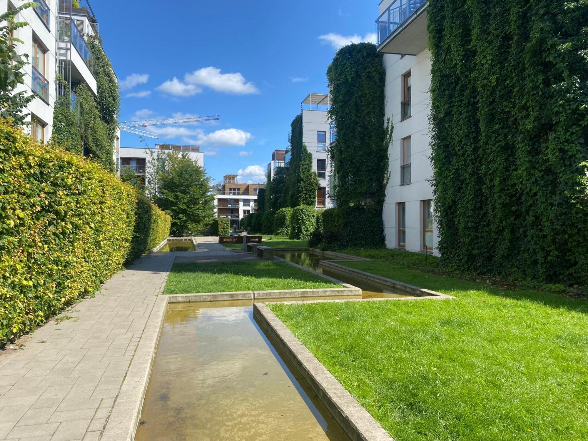 Ann Apartament Nadmorski Dwor Appartement Gdańsk Buitenkant foto